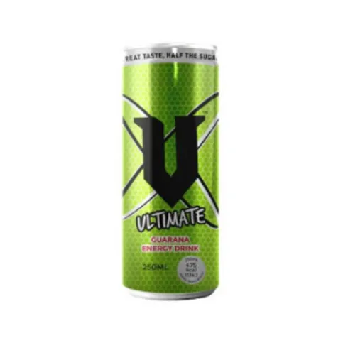 V Can Ultimate Guarana Energy Drink 250ml