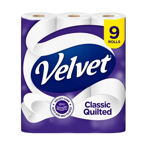 Velvet Classic Quilted 9 Rolls