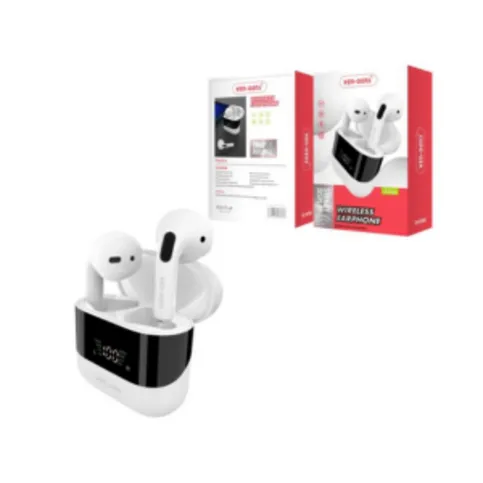 Ven-Dens VD-BT008 Wireless Earphone with Smart Display Charging Case