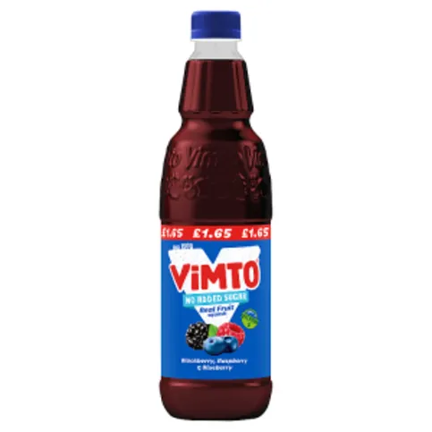 Vimto Real Fruit Squash Blackberry, Raspberry & Blueberry 725ml