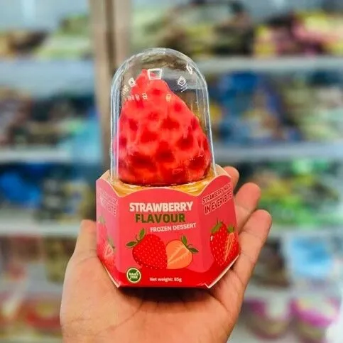 Viral Strawberry Flavour Ice Cream
