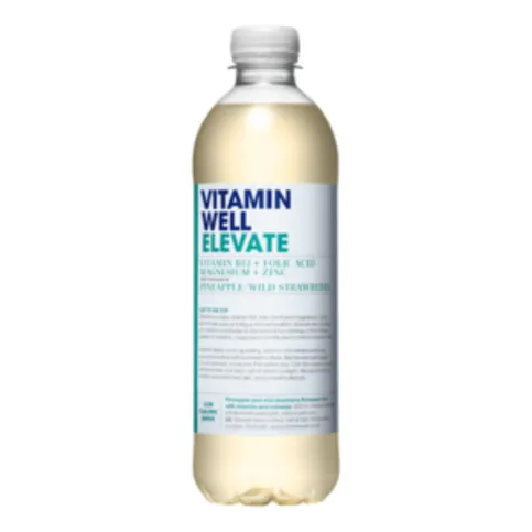 Vitamin Well Vitamin Water Elevate Pineapple & Strawberry 500ml