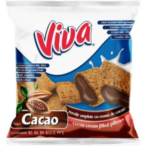 Viva Snacks With Cocoa Filling 200g