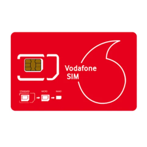 Vodafone Pay As You Go Sim Card
