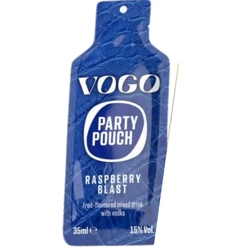 Vogo Raspberry Blast Party Pouch