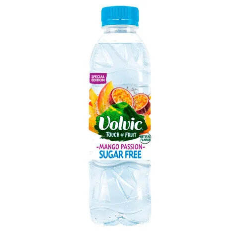 Volvic Touch of Fruit Sugar Free Special Edition Mango Passion Natural Flavoured Water 500ml