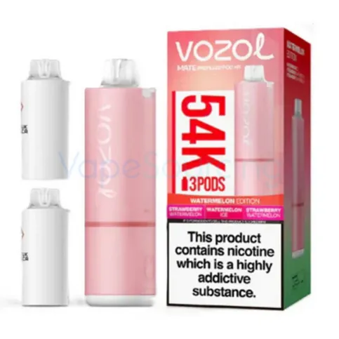 Vozol 54K Prefilled Vape Kit 3 Pods - Watermelon Edition