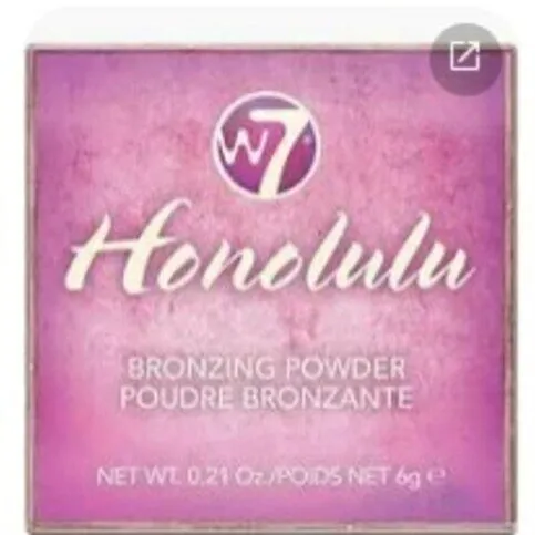 W7 HONOLULU BRONZER EACH