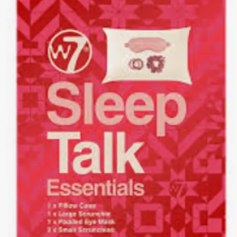 W7 SLEEP TALK ESSENTIALS EACH