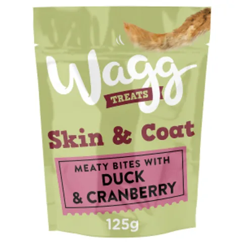 Wagg Skin & Coat Treats Duck & Cranberry 125g