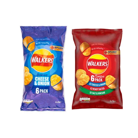 Walkers Crisps 6 Pack Any 2 for £3.50