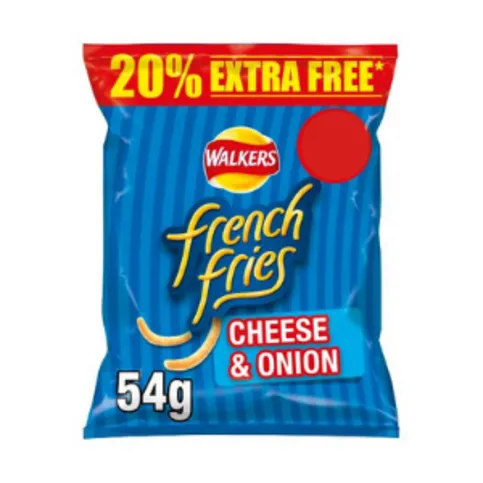 Walkers French Fries Cheese & Onion 54g