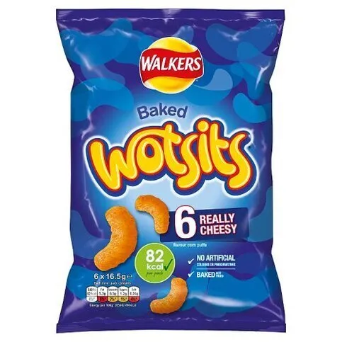 Walkers Wotsits Cheese 6 Pack