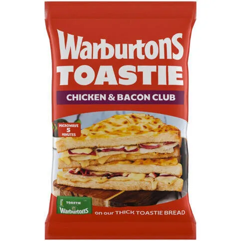 Warburtons Chicken Bacon Toastie