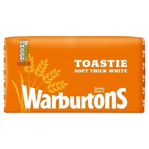 Warburtons White Toastie 800g