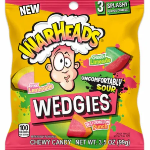 Warheads Wedgies Bag 99g