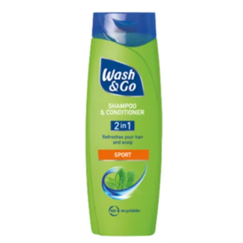 Wash & Go 2 in 1 Shampoo & Conditioner Sport 200ml