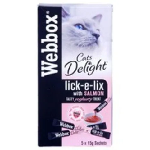 Weebox Lickelix Salmon 5 Pack - Cat Food