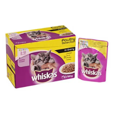 Whiskas Kitten Poultry In Gravy