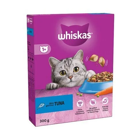 Whiskas With Tuna Dry Cat Food 300g