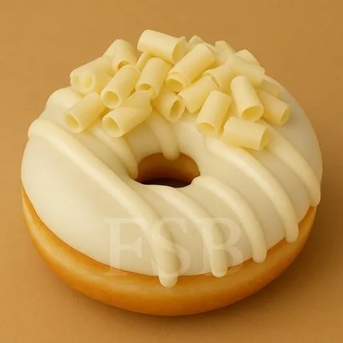 White Chocolate Doughnut
