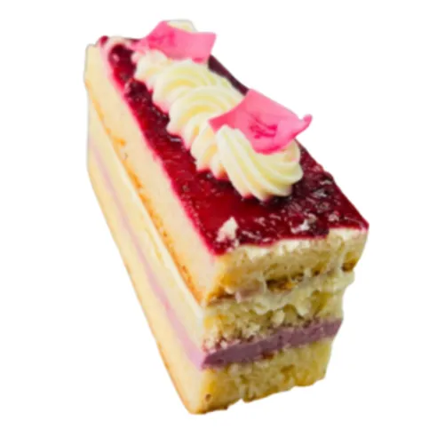 White Chocolate Raspberry Slice
