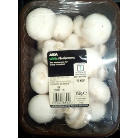 White Mushrooms 250g
