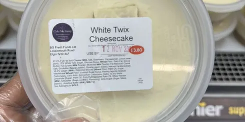 White Twix - Cheesecake