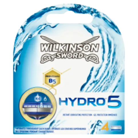 Wilkinson Sword Hydro 5 Razor 4 Blades