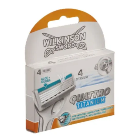 Wilkinson Sword Quattro Titanium Aloe & Jojoba 4 Pack