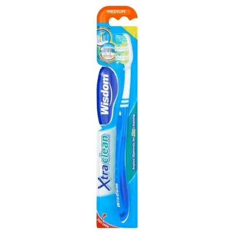 Wisdom Xtra Clean - Medium Toothbrush, 1x pack 