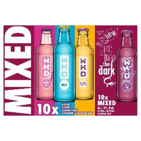 WKD 10 Pack Mixed