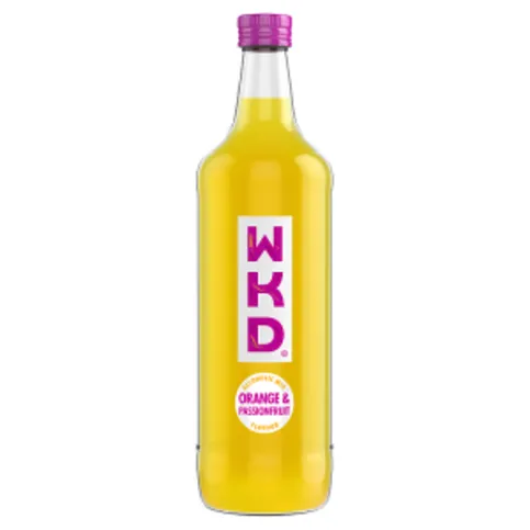 WKD Sparkling Orange and Passionfruit Flavoured Alcoholic Premix 70CL