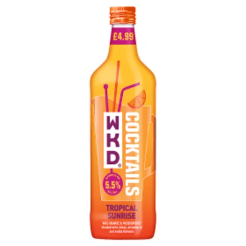 WKD Cocktails Tropical Sunrise 70cl