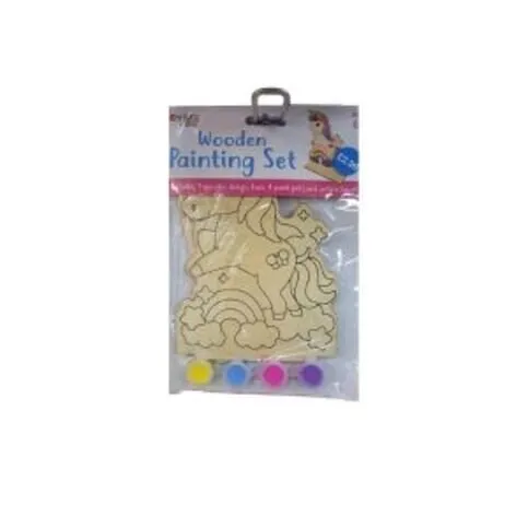 Wooden Painting Set