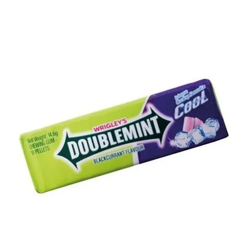 WRIGLEYS DOUBLEMINT BLUBERRY CHEWING GUM 5S