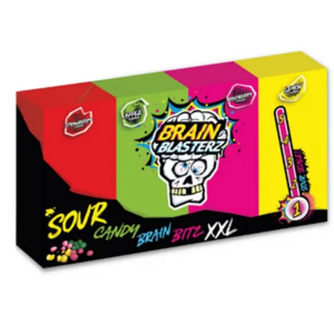 XXL Candy Brain Bitz Sour Brain Blasterz Sweets 144g