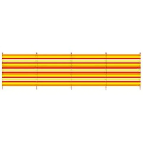 Yello 5 Pole Windbreak