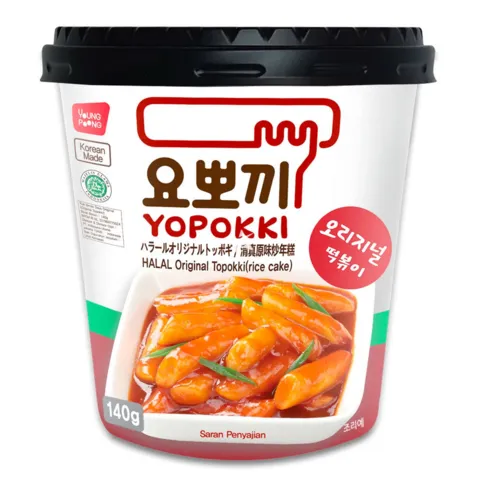 Yopokki  Halal Topokki 140g