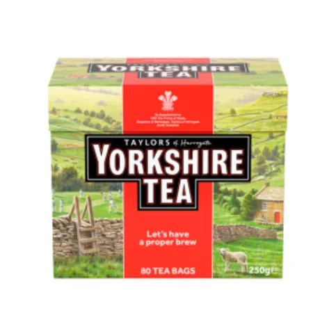 Yorkshire Tea 80 Tea Bags 250g