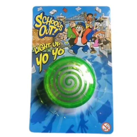 School's Out Light Up YoYo Toy