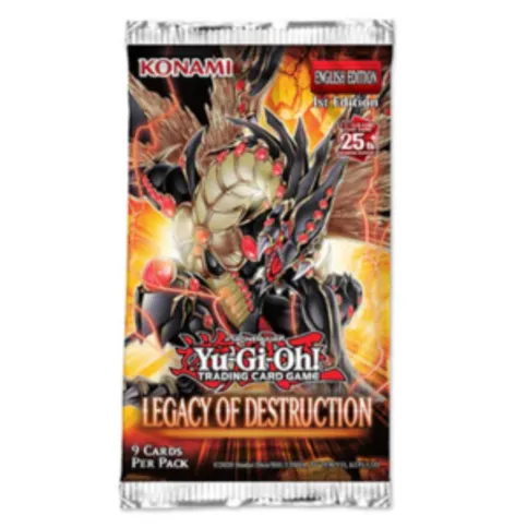 Yu-Gi-Oh! Legacy Of Destruction Booster Pack