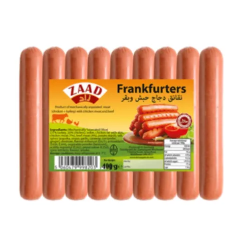 Zaad Beef Frankfurters 400g