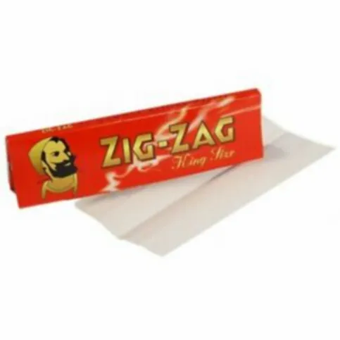Red Zig-Zag King Size