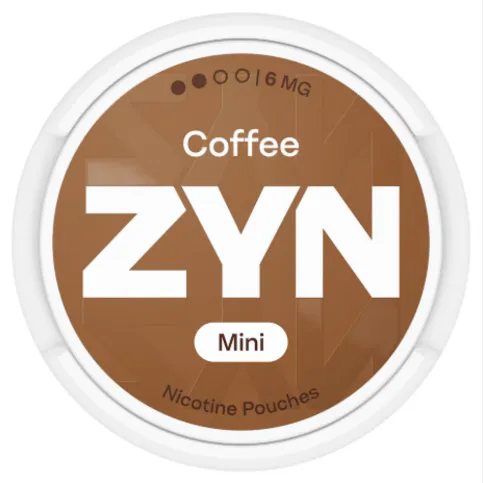 ZYN Coffee 6mg FULL SLEEVE OF 5 