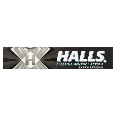 Halls Extra Strong Hard Candy 33.5g