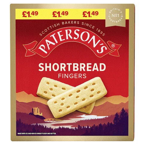 Paterson's Shortbread Fingers 300g