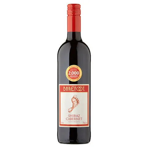 Barefoot Shiraz Cabernet 750ml