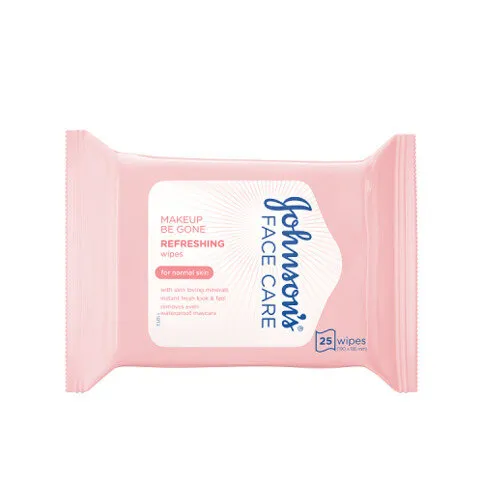 JOHNSON MAKE UP BE GONE REFRESHING WIPES 25s