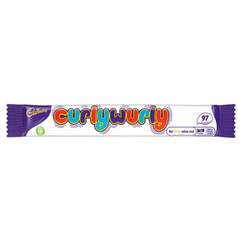 Cadbury Curlywurly Chocolate Bar 21.5g